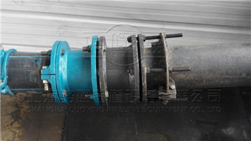 雙法蘭限位伸縮接頭