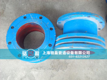 四川省南充市順慶區(qū)單法蘭限位伸縮接頭實(shí)景圖