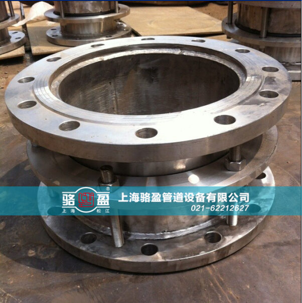 香港新界葵涌不銹鋼雙法蘭限位鋼制伸縮器